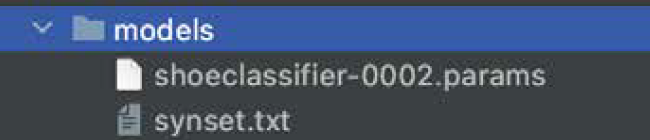 Abb3 Ablage des trainierten Modells