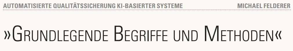 Grundlegende Begriffe und Methoden