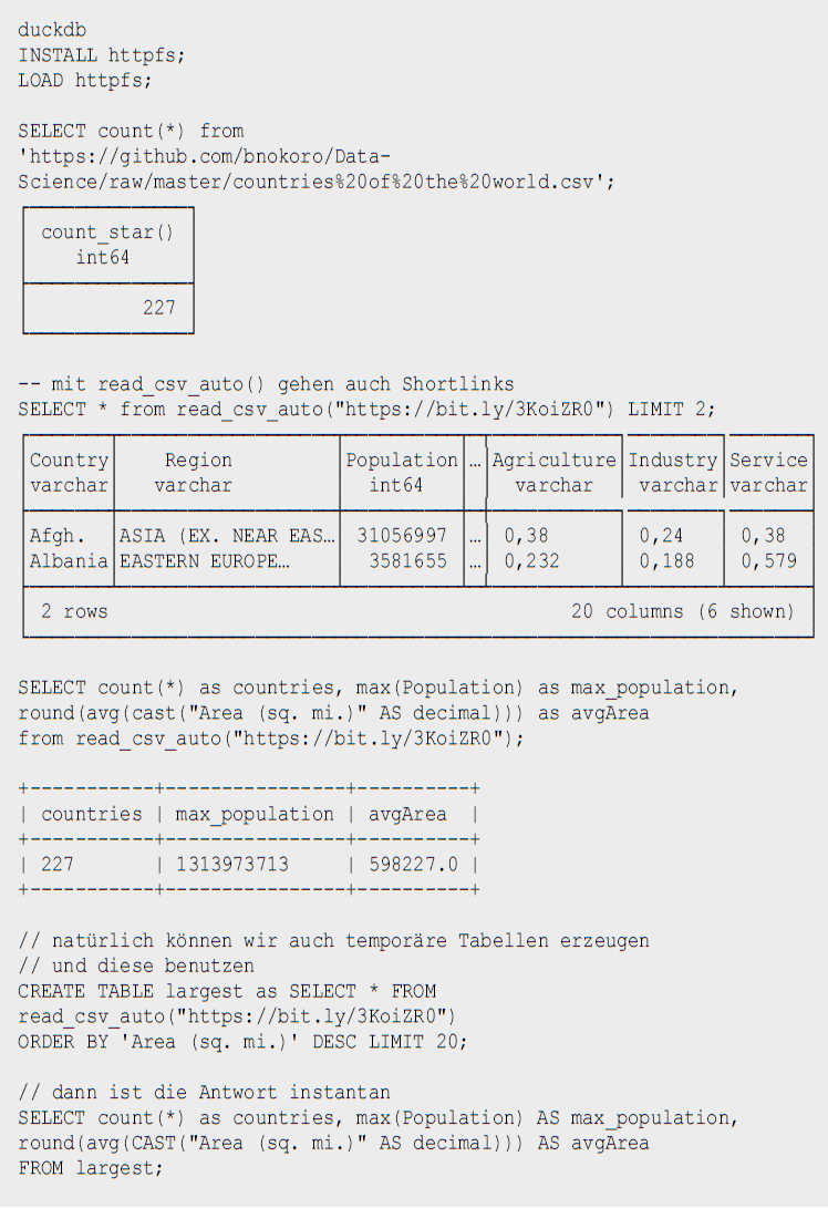 Listing 3 Bevölkerungszahlen analysieren