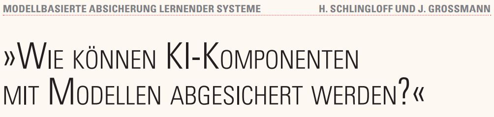 Wie können KI-Komponenten mit Modellen abgesichert werden?
