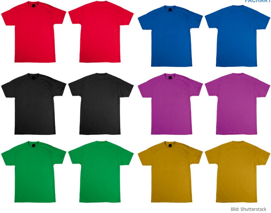 T-Shirt-Größen für BI-Lösungen